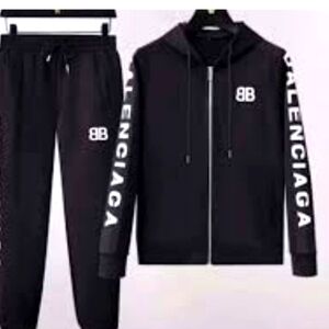 BALENCIAGA* HIGH END QUALITY FLEECE TRACKSUIT AVAILABLE NOW *BALENCIAGA